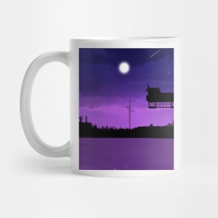 Night Watcher Digital Painting Mug